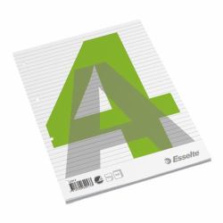 Esselte Glued Pad A4 Notizbuch 100 Blätter Grün, Grau, Weiß 