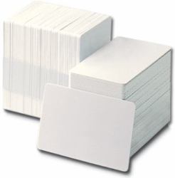 Evolis Plastic Cards, 500pcs - White, 30mil - without magnetic stripe