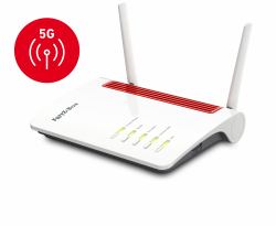 Box FRITZ! 6850 5G WLAN-Router Gigabit Ethernet Dual-Band [2,4 GHz/5 GHz] Weiß 