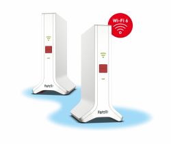 Mesh Set 4200 Dual-Band [2,4 GHz/5 GHz] Wi-Fi 6E [802.11ax] Rot, Weiß 2x2/4x4 