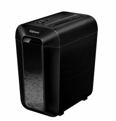Fellowes LX Series Powershred LX65 Aktenvernichter Kreuzschreddern 70 dB 22,2 cm Schwarz 