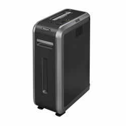 Fellowes 125I Aktenvernichter Streifenzerkleinerung 65 dB 23 cm Schwarz 