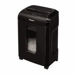 Fellowes Powershred 10M Aktenvernichter Mikrogeschnittene Zerkleinerung Schwarz 