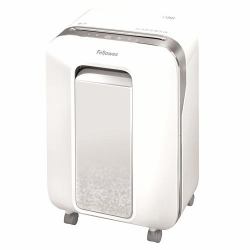 Fellowes LX Series LX201 Aktenvernichter Mikrogeschnittene Zerkleinerung 23 cm Silber, Weiß 
