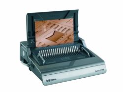 Fellowes Galaxy E Comb Kamm-Bindegerät 500 Blätter Schwarz, Silber 