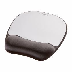 Fellowes 9175801 Mauspad Schwarz, Silber 