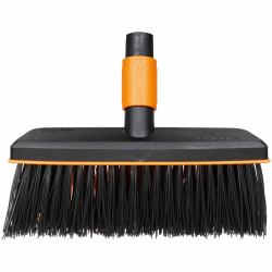 Fiskars 1001417 Besen Schwarz, Orange 