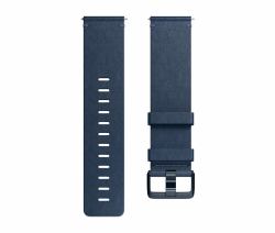 Fitbit Versa Horween L Band Blau Leder 