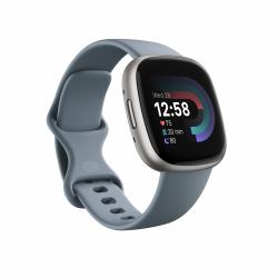Fitbit Versa 4 Digital Touchscreen Platin GPS 