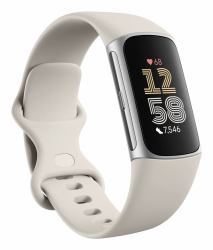 Fitbit Charge 6 AMOLED Aktivitäts-Trackerarmband Silber 