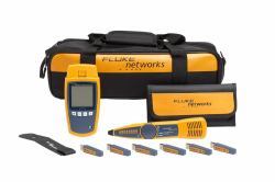 Fluke MicroScanner PoE PoE-Tester Schwarz, Blau, Gelb 