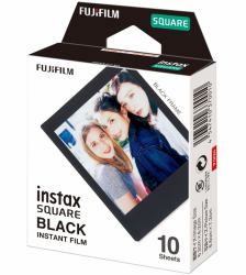 Fujifilm Instax Square Black Frame schwarz Sofortbildfilm 10 Stück[e] 62 x 62 mm 
