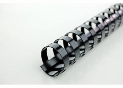 GBC CombBind Plastikbinderücken, schwarz, 10mm [100] 