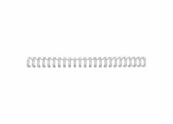 GBC WireBind Drahtbinderücken A5 24 Ringe, silber 8mm [100] 
