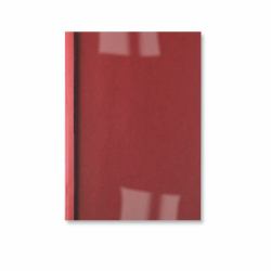 GBC LeatherGrain Thermo-Bindemappen 3mm, rot [100] 