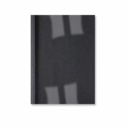 GBC LeatherGrain Thermo-Bindemappen 3mm, schwarz [100] 