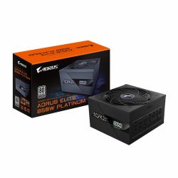 GIGABYTE AORUS ELITE P850W Netzteil - PCIe 5.0, 80 PLUS Platinum, Vollmodulares Design, 120mm Lüfter, ATX 3.0-kompatibel, EU-Stecker 