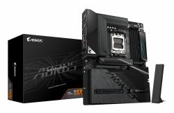 GIGABYTE X870 AORUS STEALTH Mainboard - Unterstützt AMD Ryzen 9000 CPUs, digitales 16+2+2-Phasen-VRM, bis zu 8200MHz DDR5 [O.C.], 2xPCIe 5.0 + 2xPCIe 4.0, Wi-Fi 7, 5GbE LAN, USB 4 
