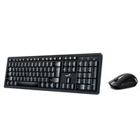 Genius Computer Technology Genius KM-8200 Wireless Smart Tastatur and Mouse Combo Set, Customizable Function Keys, Multimedia, Full Size UK Layout and Optical Sensor Mouse, 1000dpi, designed for Home or Office - UK version