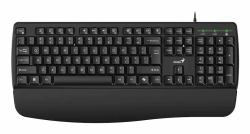 Genius Computer Technology Genius KB-123 Tastatur Heimbüro USB Englisch Schwarz  - UK version