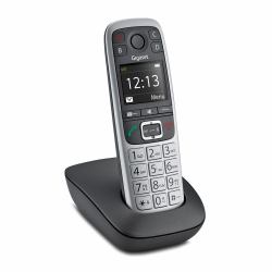 Gigaset E560 Analoges/DECT-Telefon Schwarz, Silber  - ausländische Version