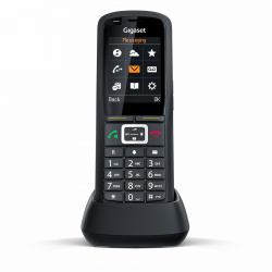 Gigaset R700H PRO DECT-Telefon Anrufer-Identifikation Schwarz  - UK version