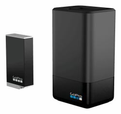 GoPro Action Sports Camera - Accessory Camera Battery - Charger - Warranty: 12M
