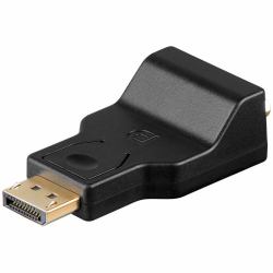 Goobay 63489 Kabeladapter DisplayPort VGA Schwarz 