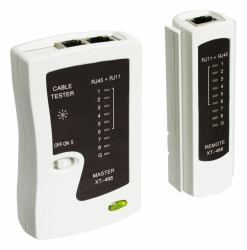 Goobay 68856 Netzwerkkabel-Tester Weiß 