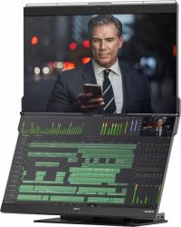 Google Mobile Pixels Geminos Computerbildschirm 61 cm [24"] 1920 x 1080 Pixel Quad HD Schwarz 