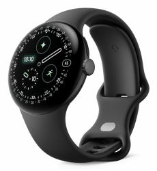 Google Pixel Watch 4 AMOLED 41 mm Digital Touchscreen 4G Schwarz WLAN GPS 