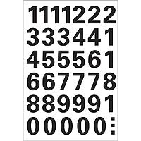 HERMA Numbers 15mm 0-9 weatherproof film black 1 sheet Selbstklebendes Symbol 