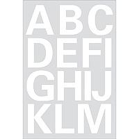 HERMA Letters 25mm A-Z film weatherproof white 2 sheets Selbstklebendes Symbol 