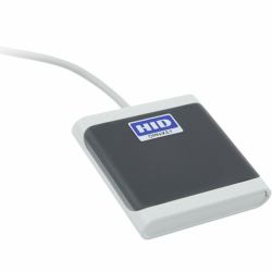 HID Identity OMNIKEY 5025 Smart-Card-Lesegerät Indoor Anthrazit, Grau USB 2.0 