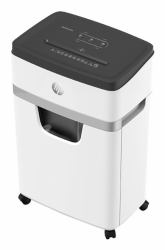 HP OneShred 18CC Aktenvernichter Partikelschnitt-Zerkleinerung 65 dB 22 cm Weiß, Schwarz 