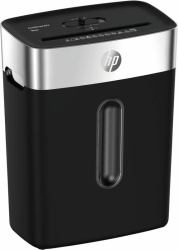 HP OneShred 8CC Aktenvernichter Partikelschnitt-Zerkleinerung 68 dB 22 cm Schwarz 