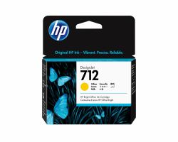 HP 712 Gelb DesignJet Druckerpatrone, 29 ml 