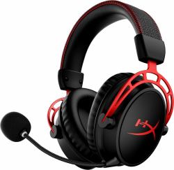 HP HyperX Cloud Alpha – Wireless-Gaming-Headset [Schwarz-Rot] 