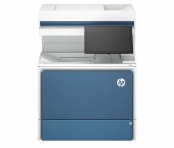 HP LaserJet Enterprise Flow 6800zf Multifunction Farbe Drucker, Nur Ethernet; Kopierer, Scanner 