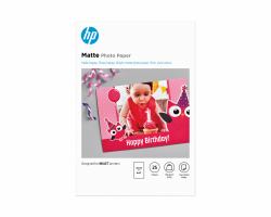 HP Mattes Fotopapier, 180 g/m2, 10 x 15 cm [101 x 152 mm], 25 Blatt 