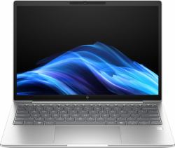 HP EliteBook 6 G1i Notebook AI - AI PC - 177-degree hinge design - Intel Core Ultra 7 - 255U / up to 5.2 GHz - Win 11 Pro - Intel Graphics - 32 GB RAM - 512 GB SSD NVMe - 13.3" IPS touchscreen 1920 x 1200 - Gigabit Ethernet - Wi-Fi 7, Bluetooth - pike silver aluminium - kbd: UK - with HP Wolf Pro Security Edition [1 year] - UK version