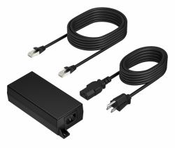HP Poe++ 65W 2.5G Adapter With - 3.66M Cat6A Cable And Power - Cord Power Adapter/Inverter Indoor Black - Warranty: 12M