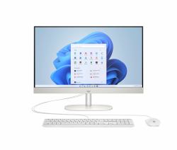 HP 24-cr0063na Intel? Core? i3-N300 8GB RAM 256GB SSD 23.8" Full HD Windows 11 Home All-in-One Desktop PC - White - BM5L7EA#ABU - UK version