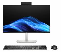 HP E5MJ8ET All-in-One PC/Workstation 60,5 cm [23.8"] 1920 x 1080 Pixel 32 GB DDR5-SDRAM Windows 11 Pro Wi-Fi 7 [802.11be] AI PC Silber 
