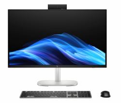 HP E5MK0ET All-in-One PC/Workstation 68,6 cm [27"] 2560 x 1440 Pixel 16 GB DDR5-SDRAM Windows 11 Pro Wi-Fi 7 [802.11be] AI PC Silber 