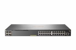 HPE Aruba 2930F 24G PoE+ 4SFP Managed L3 Gigabit Ethernet [10/100/1000] Power over Ethernet [PoE] 1U Grau 