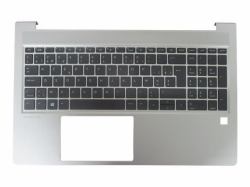 Top cover with tastatur for - HP laptops, Belgian layout - Warranty: 12M