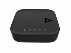 HP Poly ATA 402 2FXS Voice-Port VoIP-Adapter mit offenem SIP und Netzteil 