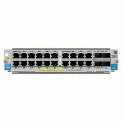 HPE 20-port 10/100/1000 PoE + 4-port mini-GBIC Netzwerk-Switch-Modul Gigabit Ethernet 