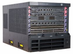 HPE 12504 AC Netzwerkchassis Schwarz 
